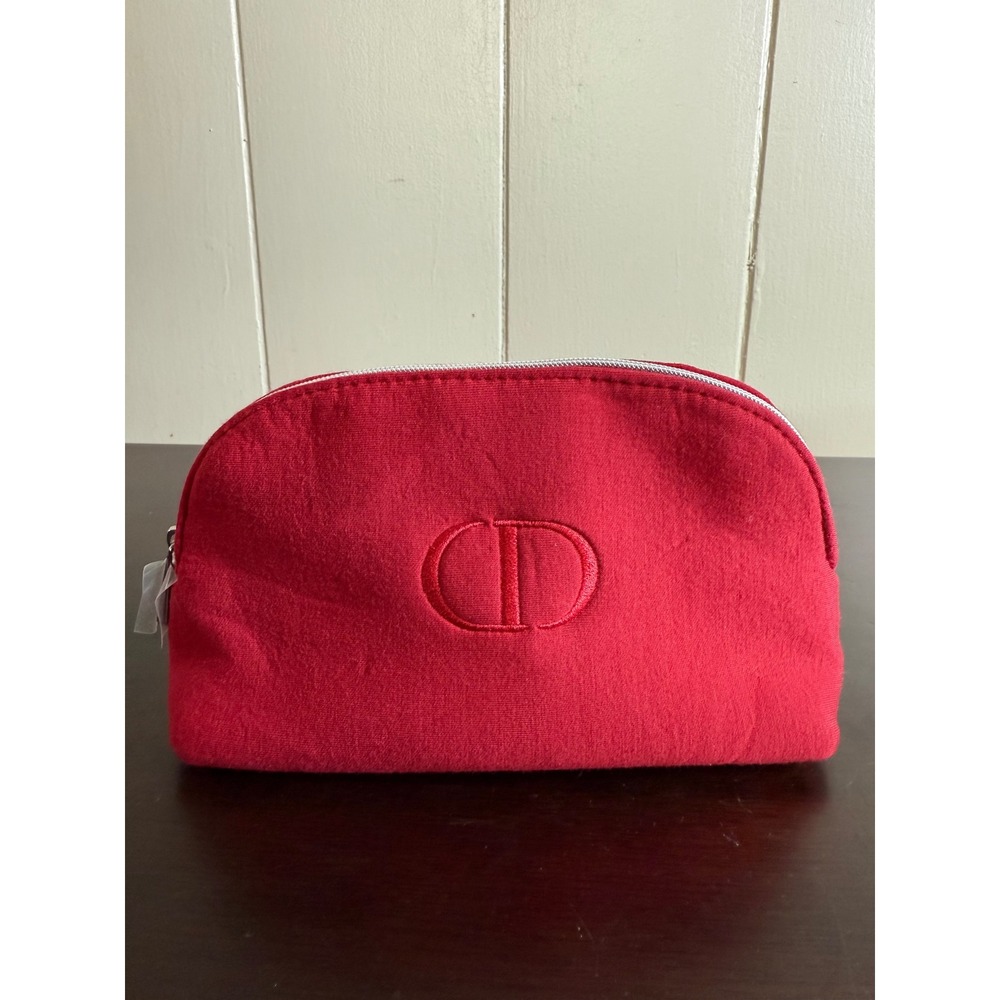 Dior Cosmetic Makeup Bag Women's One Size Pouch Travel‎ Accessory NWT